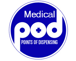 Pod Medical points of dispensing logo