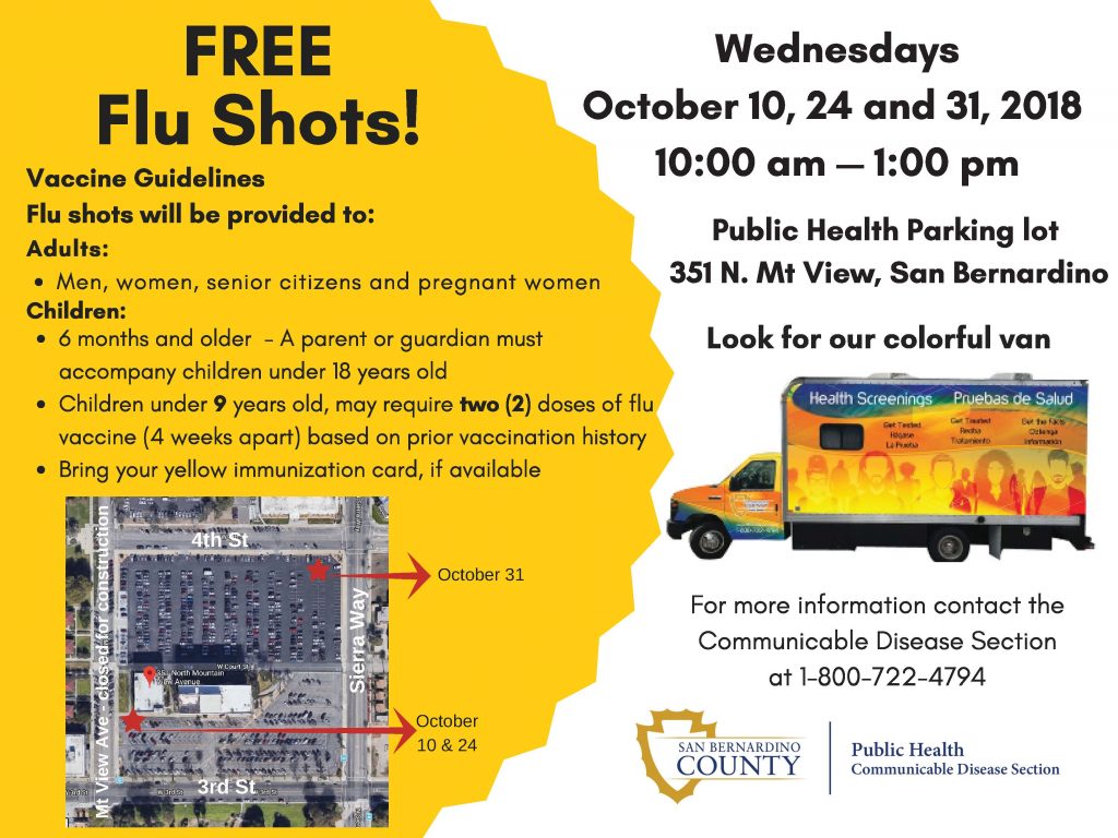 Flu Shot Flyer