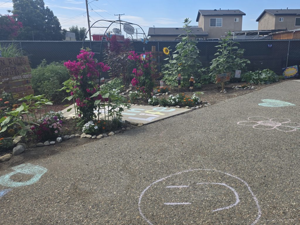 Colton High School Community Garden.